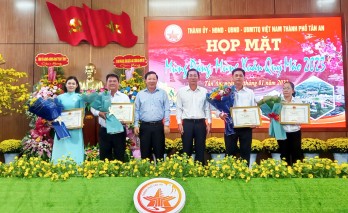 TP.Tân An họp mặt mừng Xuân Quý Mão năm 2023