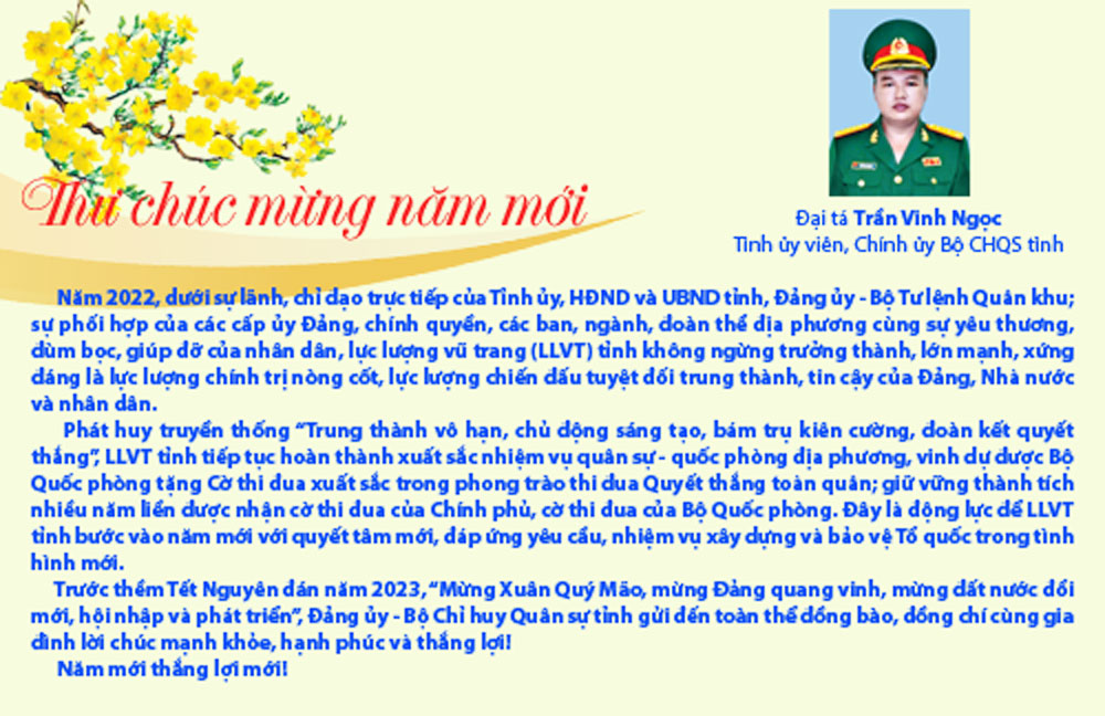 Xây dựng khu vực phòng thủ vững chắc làm nền tảng phát triển kinh tế - xã hội