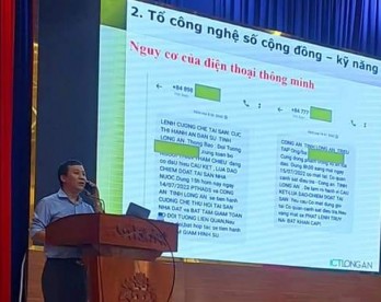 Tân Trụ quyết tâm chuyển đổi số