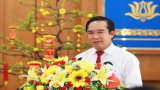 Phát biểu của Bí thư Tỉnh ủy, Chủ tịch HĐND tỉnh - Nguyễn Văn Được tại buổi tiếp lãnh đạo và nguyên lãnh đạo là đồng hương Long An