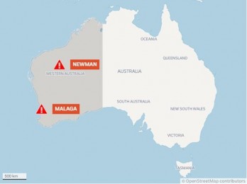 Australia mở cuộc tìm kiếm khẩn viên chứa chất phóng xạ bị thất lạc