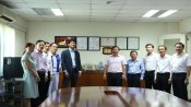 Chủ tịch UBND tỉnh - Nguyễn Văn Út thăm, chúc tết các doanh nghiệp tại huyện Đức Hòa