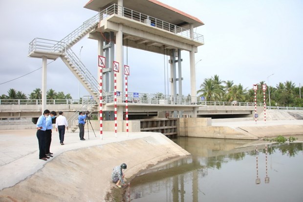 Xâm nhập mặn tại ĐBSCL tăng cao, việc tích nước thủy lợi gặp khó