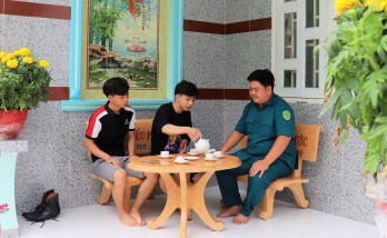 Hai anh em cùng tham gia nghĩa vụ quân sự