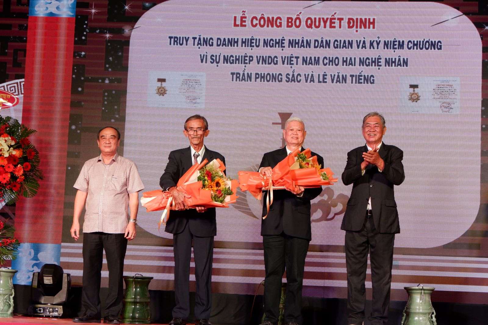 Opening ceremony of Long An Don Ca Tai Tu Festival 2023