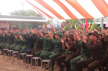 Cần Đước: Phấn khởi, tự hào Hội trại tòng quân năm 2023