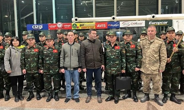 Vietnam People’s Army soldiers join search, rescue efforts in Turkey