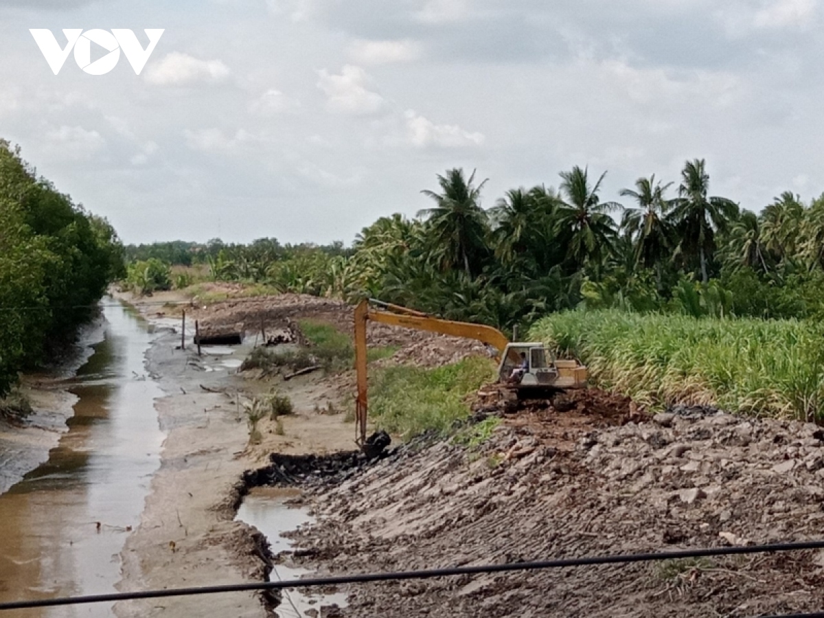 Sóc Trăng ứng phó mặn xâm nhập