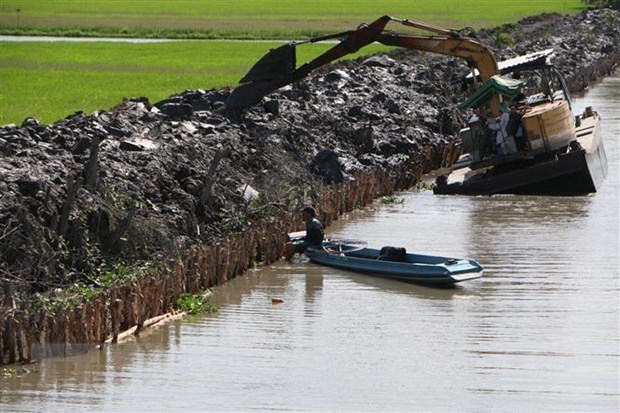 Efforts exerted to increase climate change adaptability of Mekong Delta urban systems