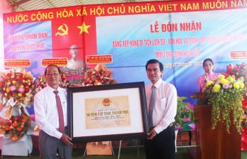 'Miếu Ông Bình Hòa Bắc' đón nhận Bằng xếp hạng Di tích lịch sử - văn hóa, danh lam thắng cảnh cấp tỉnh