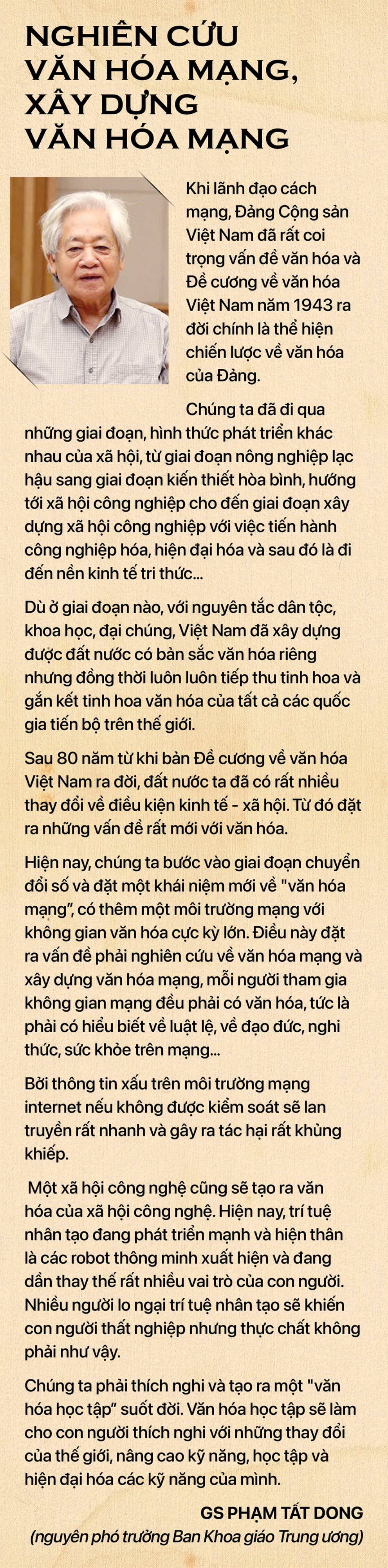 80 năm Đề cương về văn hóa Việt Nam