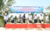Tân Thạnh khởi công xây dựng các công trình phúc lợi dân sinh do nguyên Chủ tịch nước - Trương Tấn Sang vận động