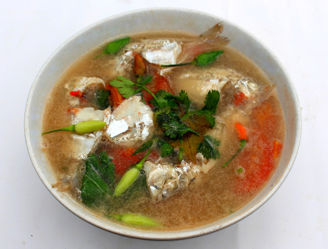 Canh cá liệt quả thiệt là ngon!