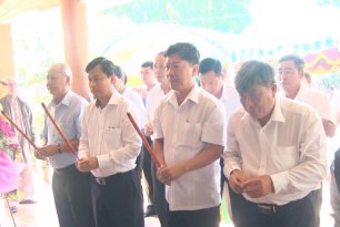 Đức Hòa: Lễ giỗ lần thứ 137 của hai cụ Nguyễn Văn Quá và Phan Công Hớn