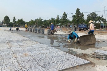 Nhiều công trình chào mừng kỷ niệm 30 năm Ngày thành lập huyện Nhiều công trình chào mừng kỷ niệm 30 năm Ngày thành lập huyện