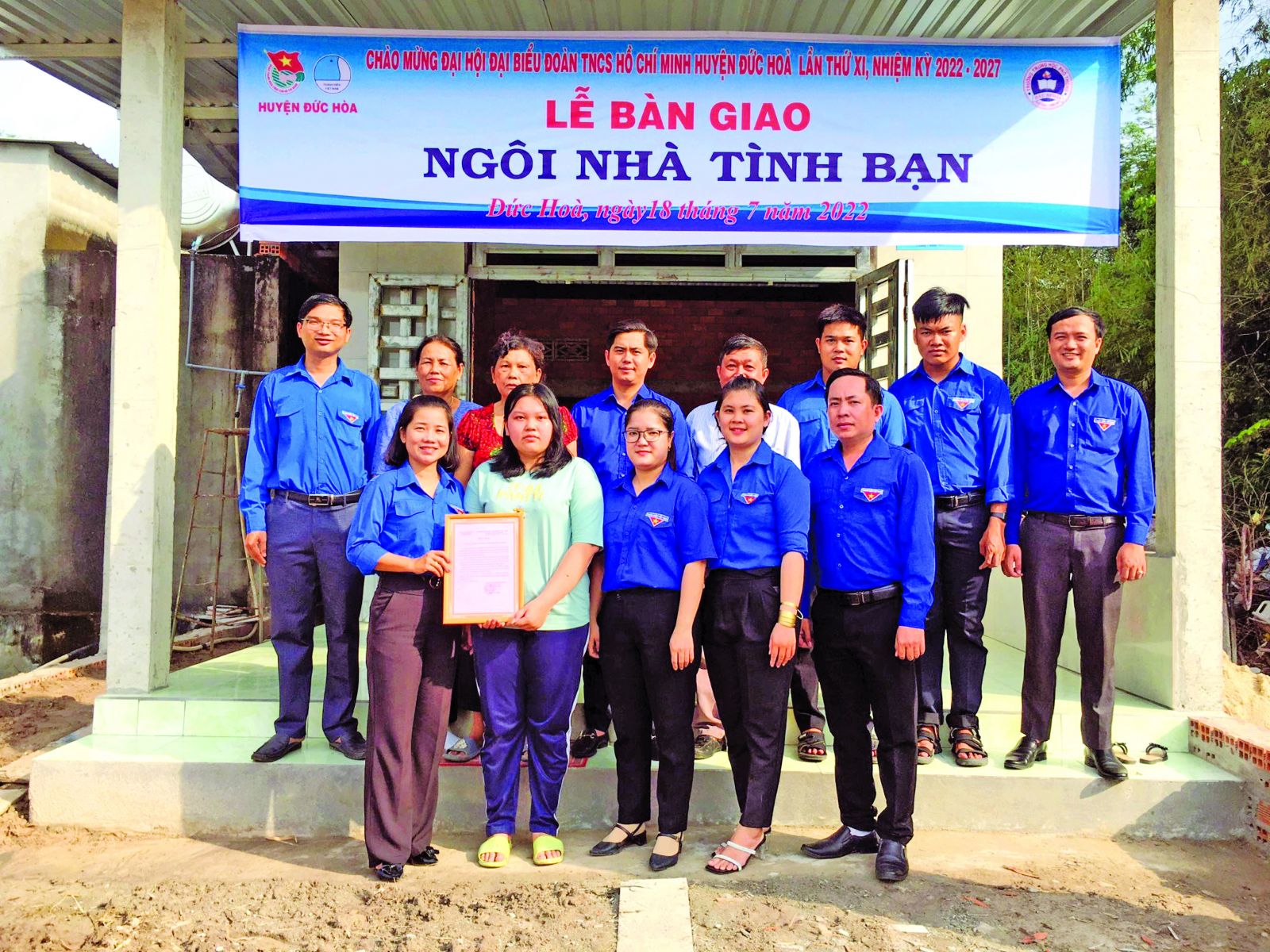 Ấm áp những căn nhà do Đoàn Thanh niên, Hội Phụ nữ hỗ trợ xây dựng