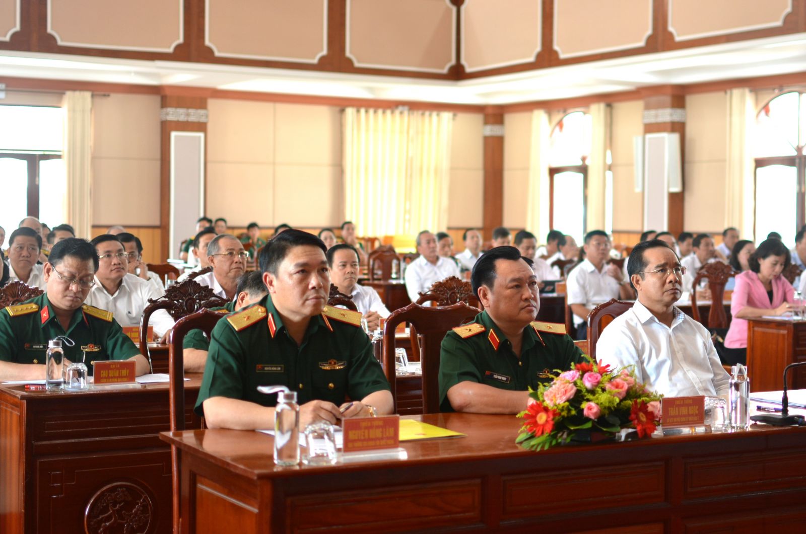 Promoting synergy, creating a solid foundation for defense of Fatherland in new situation