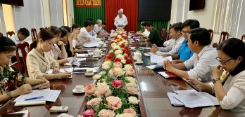 Châu Thành rà soát, đánh giá tiến độ xây dựng huyện nông thôn mới nâng cao