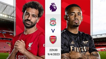 Lịch thi đấu bóng đá hôm nay: Liverpool đại chiến Arsenal