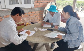 Châu Thành thu thập thông tin xây dựng mô hình Ấp thông minh