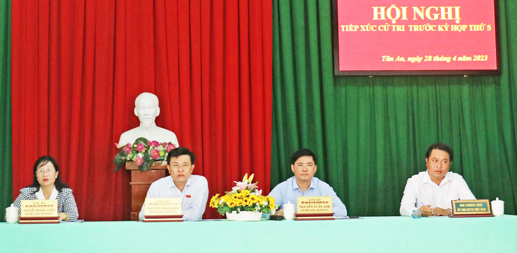 Cử tri TP.Tân An kiến nghị nhiều vấn đề liên quan đến chính sách bồi thường, tái định cư