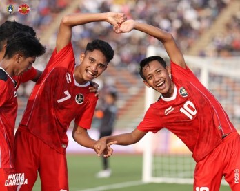 Tuyển U22 Indonesia thắng đậm trong ngày ra quân SEA Games 32