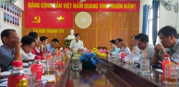 Ban Thường vụ Huyện ủy Tân Thạnh tăng cường công tác giám sát