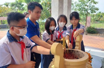 TP.Tân An: Giáo dục truyền thống, khơi dậy lòng yêu nước cho học sinh