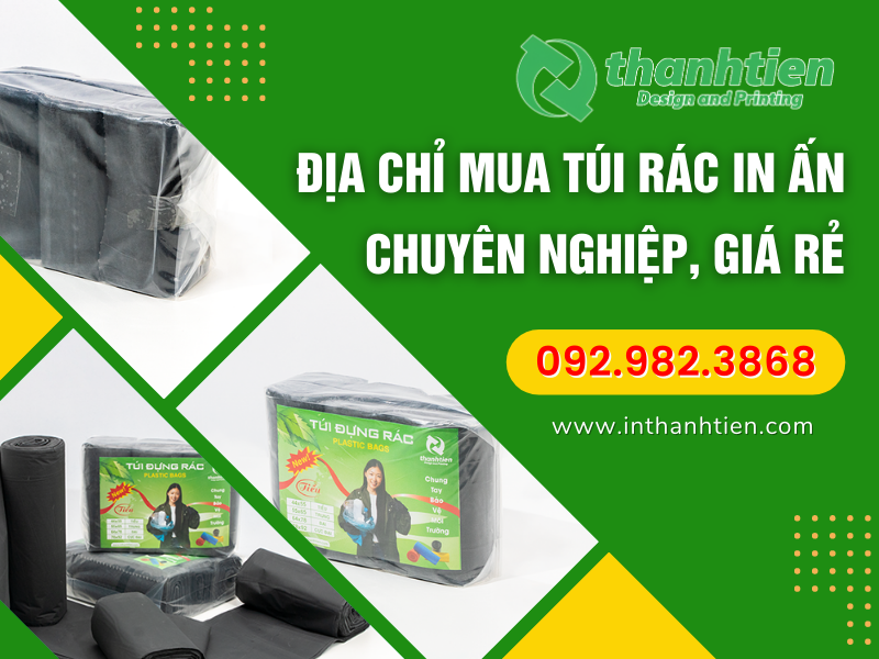 Inthanhtien.com - Công ty Sản xuất và in túi đựng rác giá rẻ