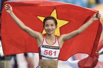 Khen thưởng Đội tuyển Điền kinh Việt Nam tại SEA Games 32