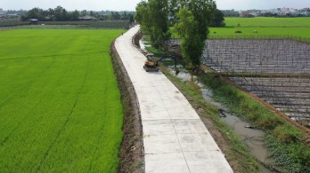 Tân Trụ: Năm 2023, xây dựng ít nhất 2 xã nông thôn mới nâng cao