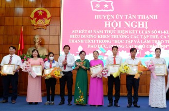 Tân Thạnh nhiều mô hình hay trong thực hiện Chỉ thị số 05-CT/TW Tân Thạnh nhiều mô hình hay trong thực hiện Chỉ thị số 05-CT/TW