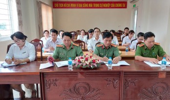 Châu Thành triển khai cơ quan điển hình về phong trào Toàn dân bảo vệ an ninh Tổ quốc