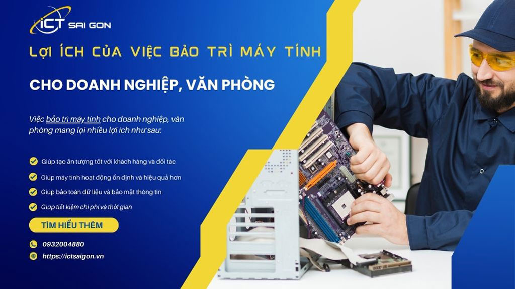 Xu thế của dịch vụ bảo trì máy tính hiện nay