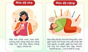 Dấu hiệu say nắng, say nóng hoặc đột quỵ do nóng, cách xử trí và phòng ngừa