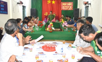 Tân Thạnh ra mắt 3 mô hình bảo đảm an ninh, trật tự