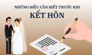 Những điều cần biết trước khi kết hôn