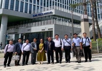 Long An province delegation surveys Pangyo Techno Valley in Korea