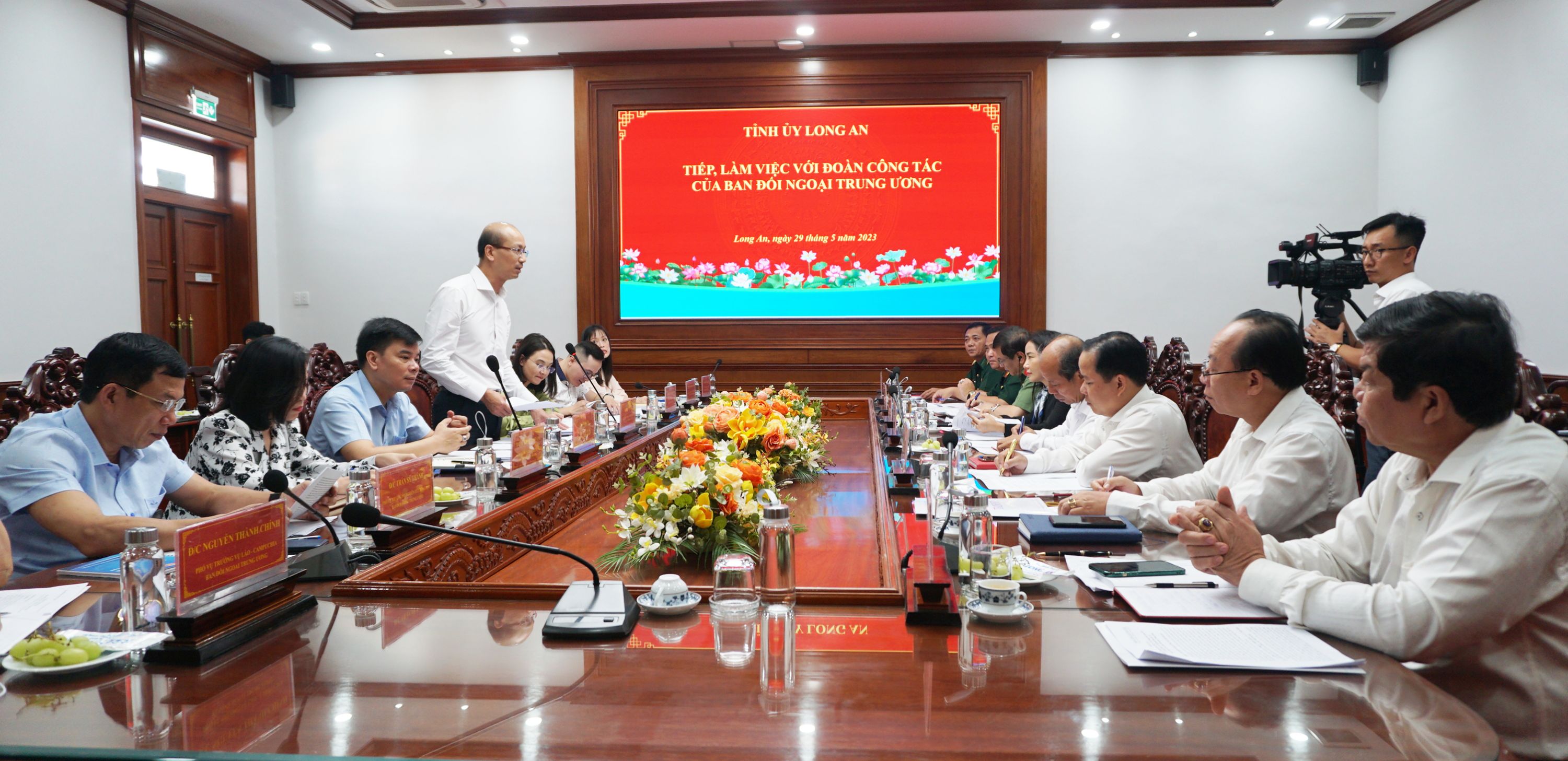 Central Committee for External Relations works in Long An