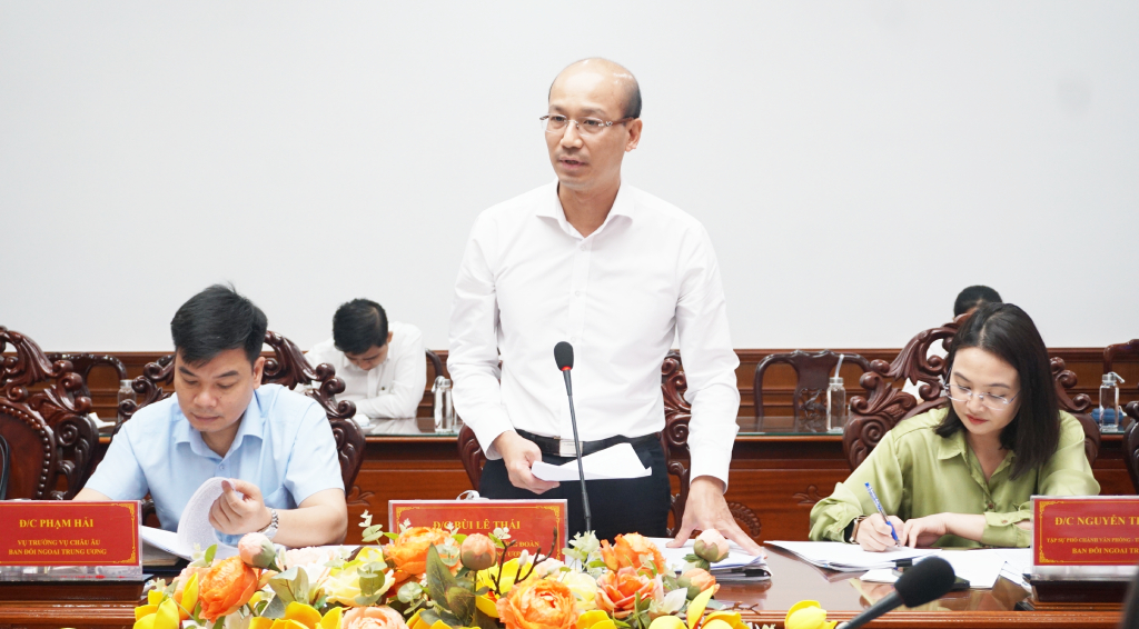 Central Committee for External Relations works in Long An