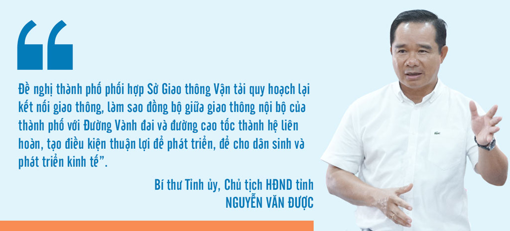 Đường Vành đai TP.Tân An - Tuyến đường huyết mạch cho phát triển