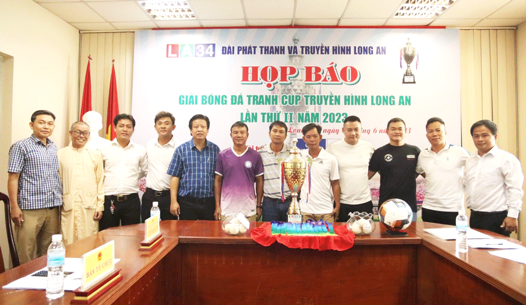 7 đội bóng đá trẻ tham dự giải bóng đá Cúp Truyền hình Long An lần thứ II năm 2023