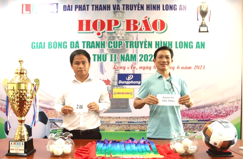 7 đội bóng đá trẻ tham dự giải bóng đá Cúp Truyền hình Long An lần thứ II năm 2023