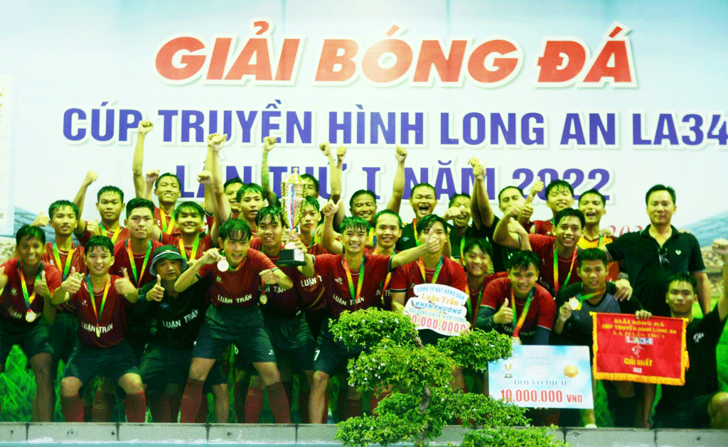 7 đội bóng đá trẻ tham dự giải bóng đá Cúp Truyền hình Long An lần thứ II năm 2023