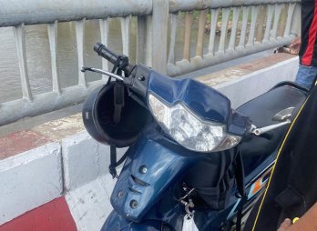 Nam thanh niên lên cầu Bến Lức nhảy xuống sông Vàm Cỏ Đông mất tích