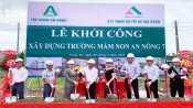 Công ty TNHH Tập đoàn An Nông khởi công xây dựng Trường Mầm non An Nông 7