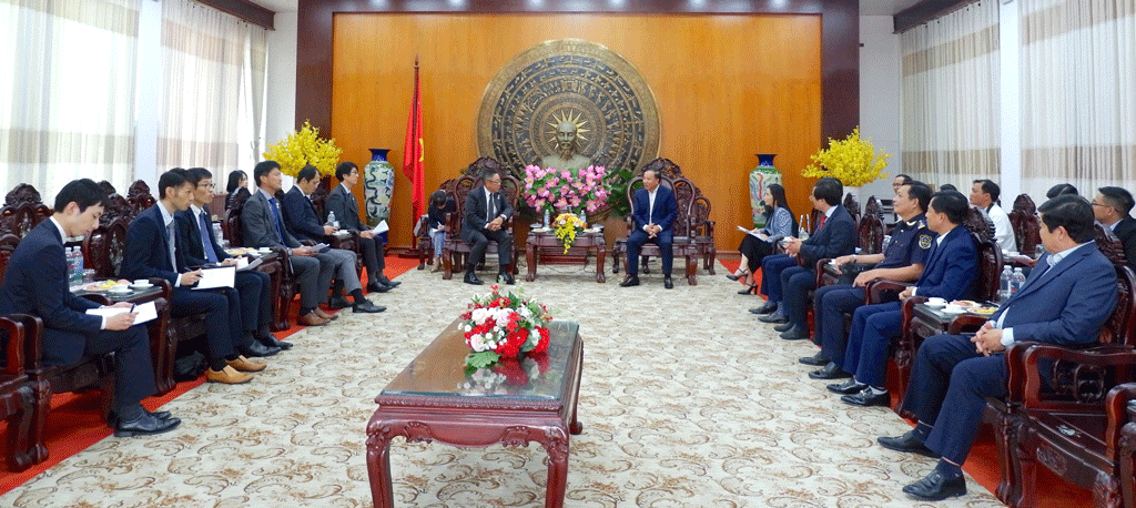 Provincial leader welcomes President of Japanese Business Association in Ho Chi Minh City
