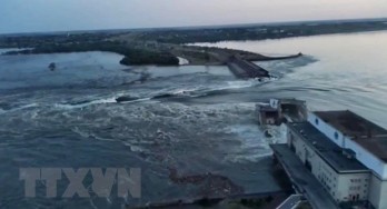 LHQ cảnh báo thảm họa sau vụ vỡ đập thủy điện ở Ukraine