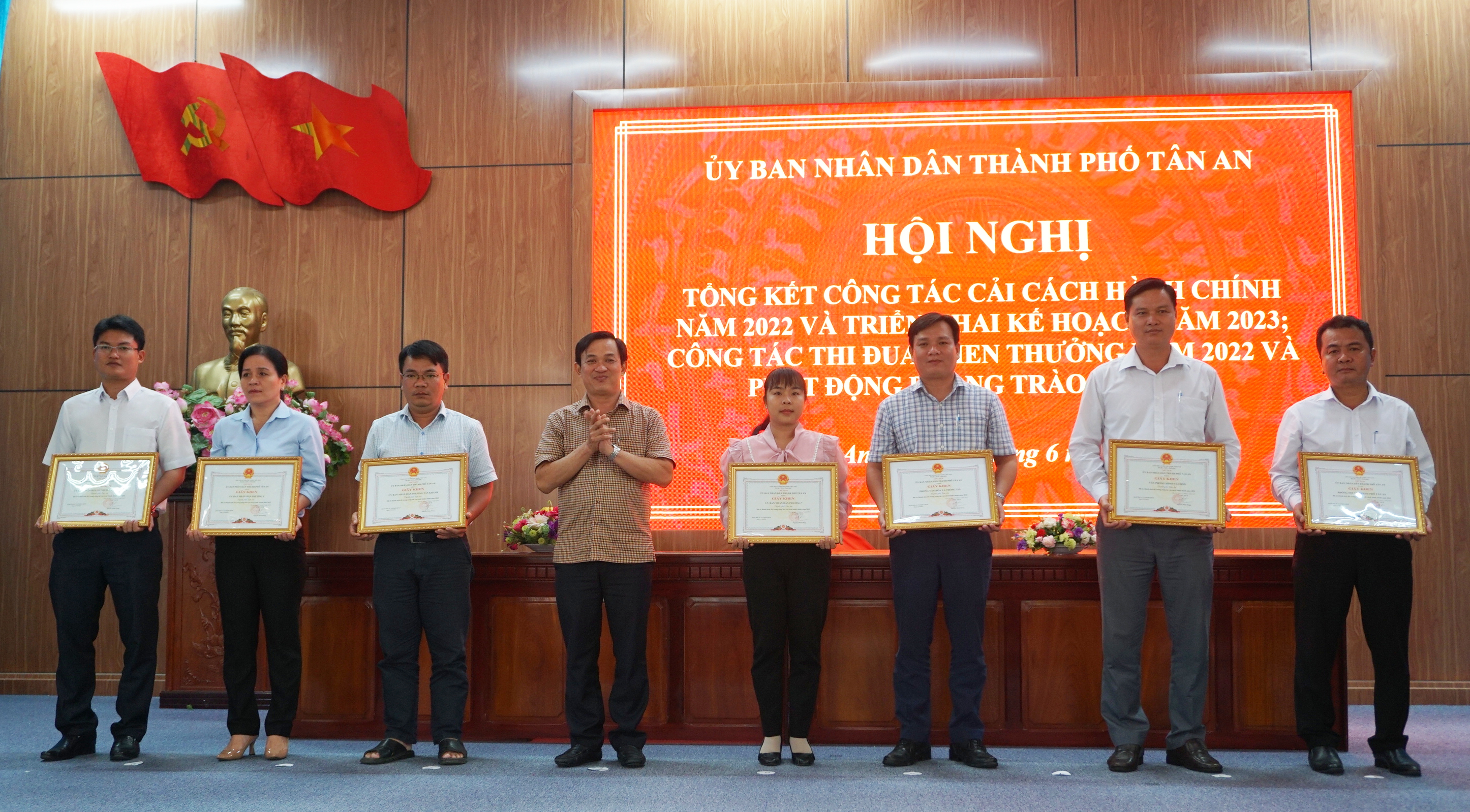 TP.Tân An tổng kết công tác cải cách hành chính và thi đua - khen thưởng