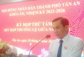 Kỳ họp thứ 8, HĐND TP.Tân An thông qua 14 nghị quyết quan trọng